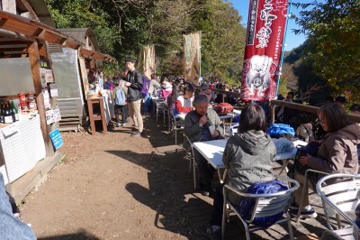 マルシェテラスの風景