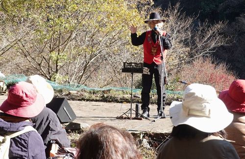 岡田さんのステージ