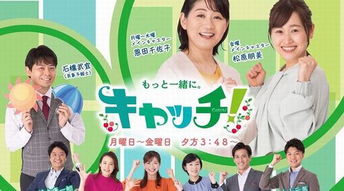 中京テレビ「キャッチ」のタイトル