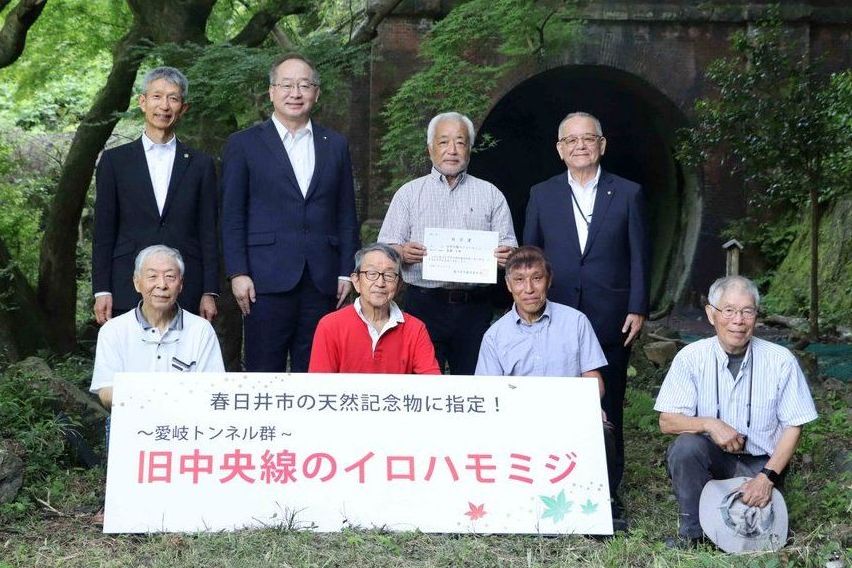 大モミジが天然記念物に指定