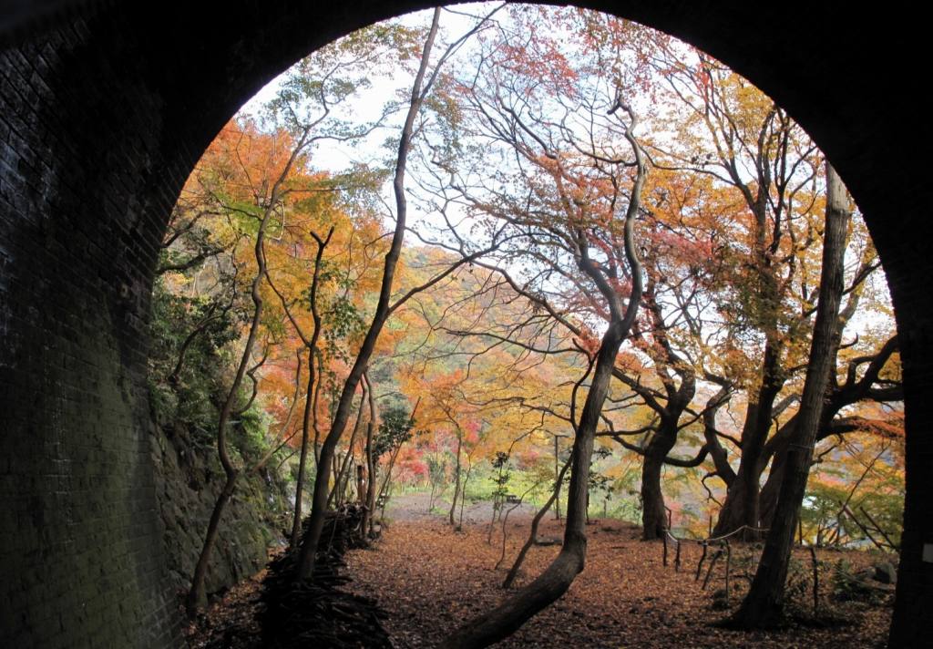 4号トンネルより見た秋景色